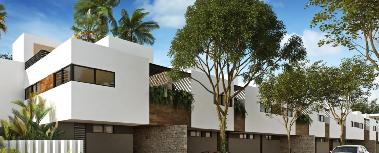 Exclusivas Casas en fraccionamiento privado en Playa del Carmen Exclusivas Casas en fraccionamiento privado en Playa del Carmen